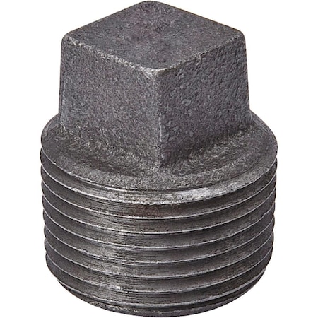 B & K 3/4 In. Malleable Black Iron Pipe Plug 521-804BG